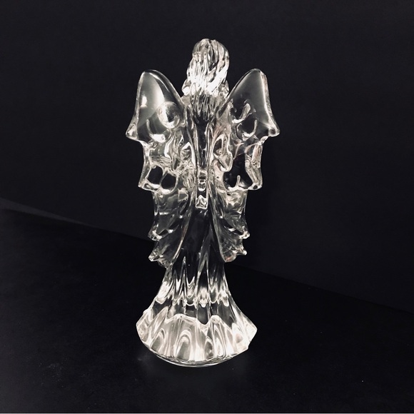 Waterford Crystal ANGEL OF HOPE 7.5” 136395 Open Hands Vintage 1980s - Picture 7 of 14